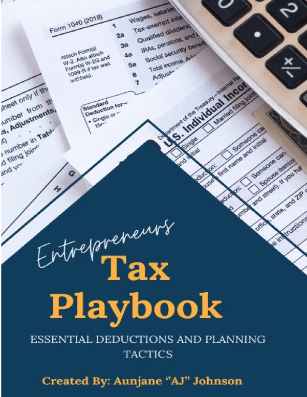 The Entrepreneurs Tax Playbook